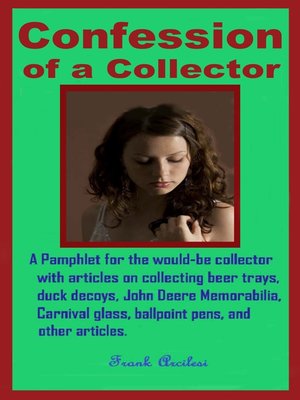 cover image of Confession of a Collector